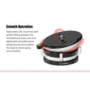 Sunwayfoto LB-90L Leveling Base&nbsp;with External Bubble Level (Silver)