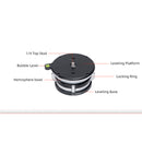 Sunwayfoto LB-90L Leveling Base&nbsp;with External Bubble Level (Silver)