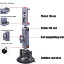 Sunwayfoto Universal Cellphone Auto Bracket Cell Phone Holder Suction Cup Mount