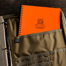 Rite in the Rain LG Side Spiral Notebook (Universal, Orange)