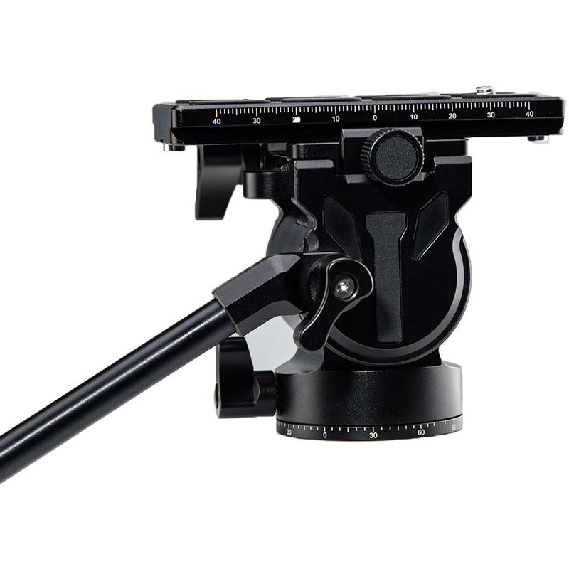 Fotopro MH-6A Metal Fluid Video Head (Black)
