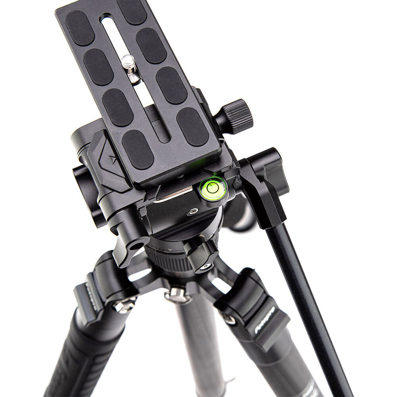 Fotopro MH-6A Metal Fluid Video Head (Black)