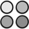 TELESIN Circular Polarizer & ND Filter Set for DJI Osmo Action 3 (3, 4, 5-Stop)