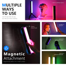 Neewer RGB1 Magnetic Handheld LED Light Stick (Rose Gold, 9.8")
