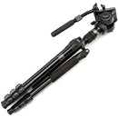 Fotopro S5i Pro Heavy-Duty Video Tripod with Fluid Head