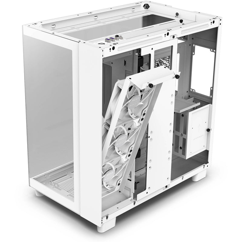 NZXT H9 Flow Mid-Tower Case (White)