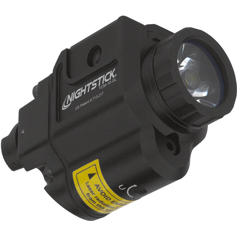 Nightstick TCM-10 Compact Weapon-Mounted Light with Green Laser