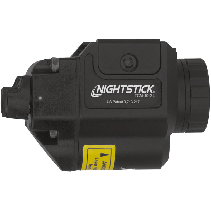 Nightstick TCM-10 Compact Weapon-Mounted Light with Green Laser