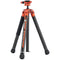 Fotopro X-Aircross 3 Carbon&nbsp;Lite Fiber Travel Tripod with FPH-32Q Ball Head (Flame Orange)