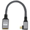 DigitalFoto Solution Limited Right-Angle Standard Micro-HDMI to HDMI Extension Cable (7.9")