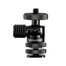 Godox WL4B Waterproof LED Light & Micro Shoe Mount Ball Head Kit