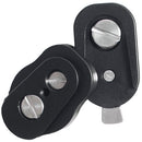 DigitalFoto Solution Limited Quick Release Plate Assembly with ARRI-Style Locating Pins (Black)