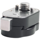DigitalFoto Solution Limited Quick Release Plate Assembly with ARRI-Style Locating Pins (Black)