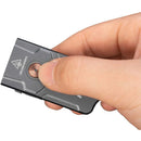 Fenix Flashlight E03R V2.0 Rechargeable Keychain Flashlight (Blue)