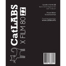 CatLABS X Film 80 II Black and White Negative Film (8 x 10", 25 Sheets)