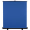 KHOMO GEAR Extra-Large Pull-Up Backdrop Screen (Chroma Blue, 62 x 77")