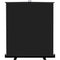 KHOMO GEAR Extra-Large Pull-Up Backdrop Screen (Black, 62 x 77")