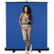 KHOMO GEAR Extra-Large Pull-Up Backdrop Screen (Chroma Blue, 62 x 77")