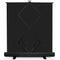 KHOMO GEAR Extra-Large Pull-Up Backdrop Screen (Black, 62 x 77")