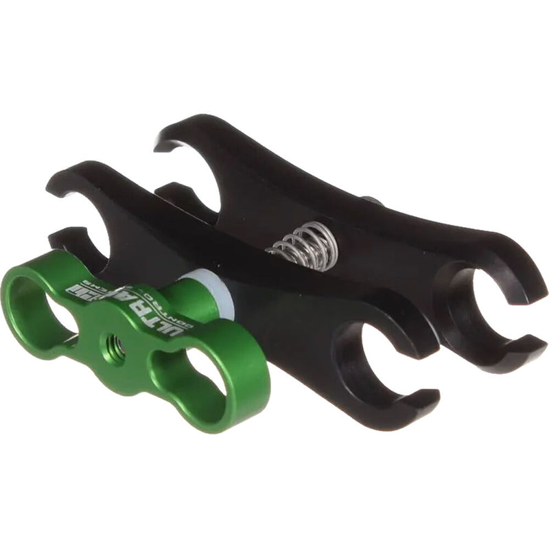 Ultralight Double Cutout Long Course Thread Ball Clamp (Green Knob)