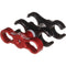 Ultralight Double Cutout Course Thread Ball Clamp (Red Knob)