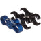 Ultralight Double Cutout Course Thread Ball Clamp (Blue Knob)