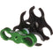 Ultralight AC-TSCJK2 Ultralight Double Cutout Coarse Thread Triple Ball Clamp (Green Knob)