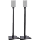 SANUS Fixed-Height Floor Stand for Sonos Era 100 Speakers (Black, Pair)