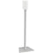 SANUS Fixed-Height Floor Stand for Sonos Era 100 Speakers (White, Single)