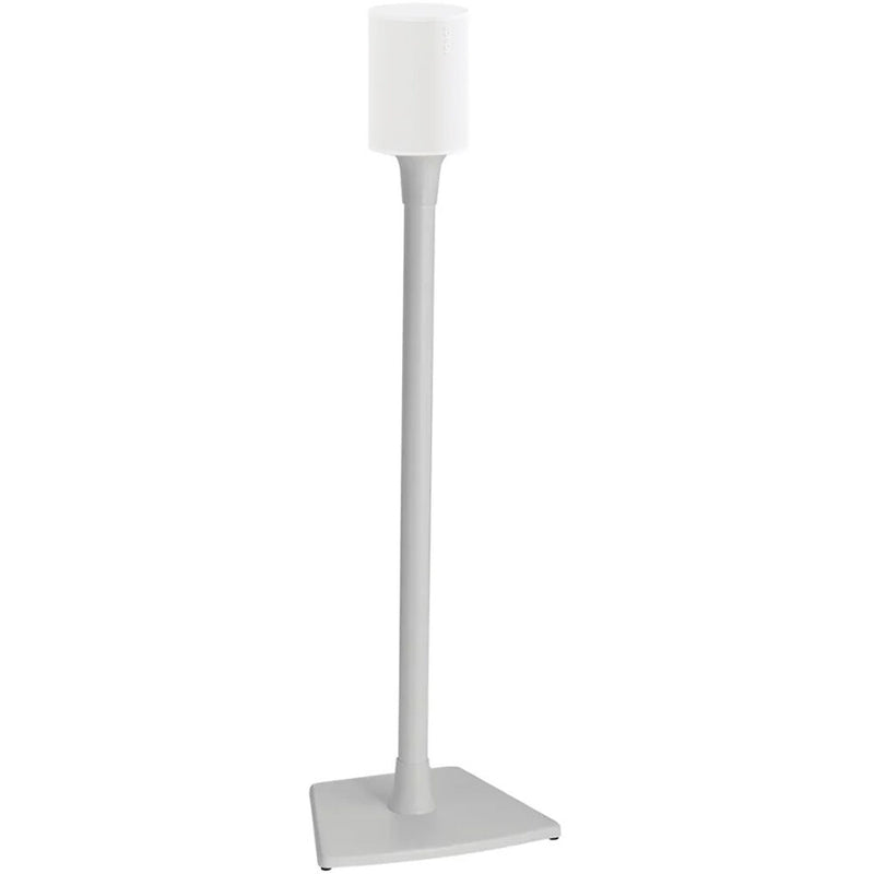 SANUS Fixed-Height Floor Stand for Sonos Era 100 Speakers (White, Single)
