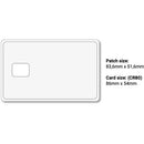 Matica Clear Patch Laminate with Chip Cut-Out for MC-L & MC-L2 Laminator (0.5 mil, 500 Prints)