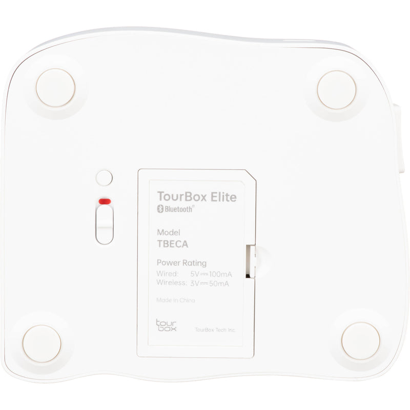 TourBox Elite Bluetooth Editing Console (Ivory White)