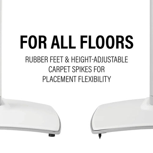 SANUS Adjustable Floorstand for Select Speakers