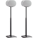 SANUS Height-Adjustable Floor Stand for Sonos Era 300 Speakers (Black, Pair)