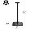 SANUS Height-Adjustable Floor Stand for Sonos Era 300 Speakers (Black, Pair)