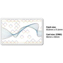 Matica Holographic Design B Patch Laminate for MC-L & MC-L2 Laminator (0.6 mil, 500 Prints)