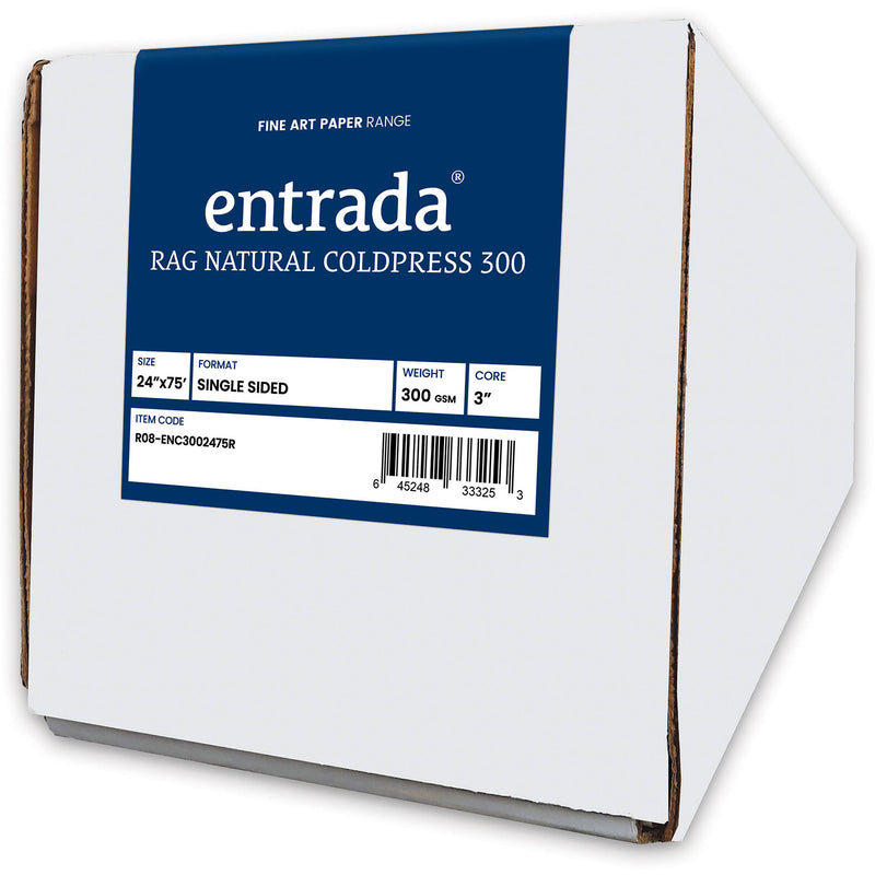 Moab Entrada Rag Natural Coldpress 300 (24" x 75' Roll)