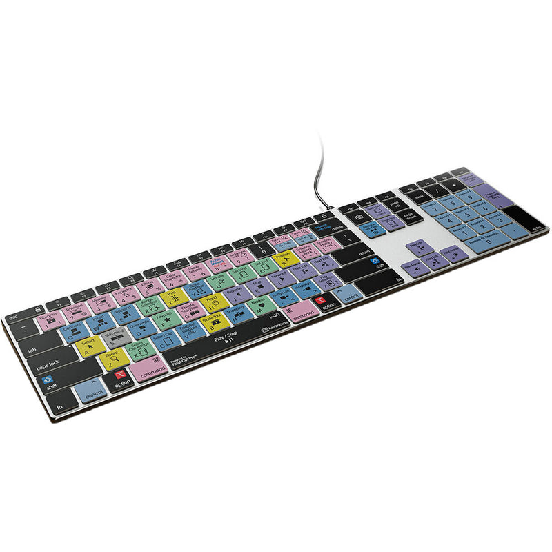 KB Covers Backlit Pro Aluminum Keyboard for Final Cut Pro (macOS)