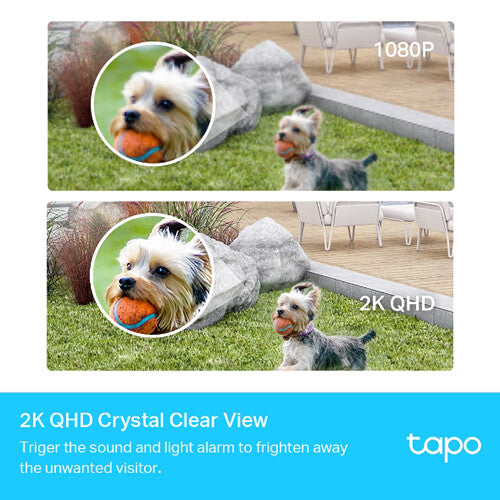 TP-Link Tapo C420S1 4MP Smart Wire-Free Security Camera System