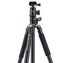 Fotopro X-Go HR Pro Aluminum Horizontal Tripod with Monopod and Ball Head (Black)