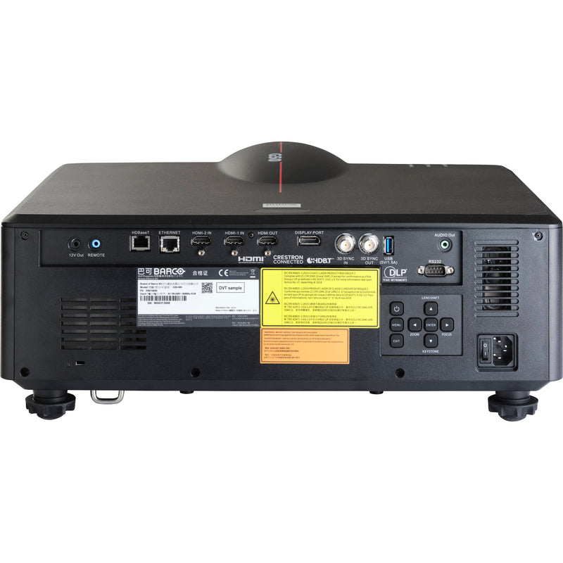Barco G50-W6 6000-Lumen WUXGA Laser DLP Projector (No Lens, Black, TAA Compliant)