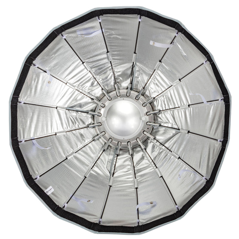 Angler Quick-Open Folding Beauty Dish for Bowens (Silver, 23")