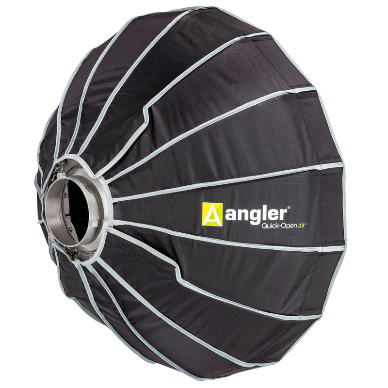 Angler Quick-Open Folding Beauty Dish for Bowens (White, 23")