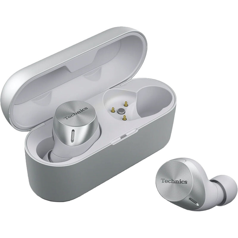 Technics True Wireless Noise-Canceling In-Ear Headphones (Silver)