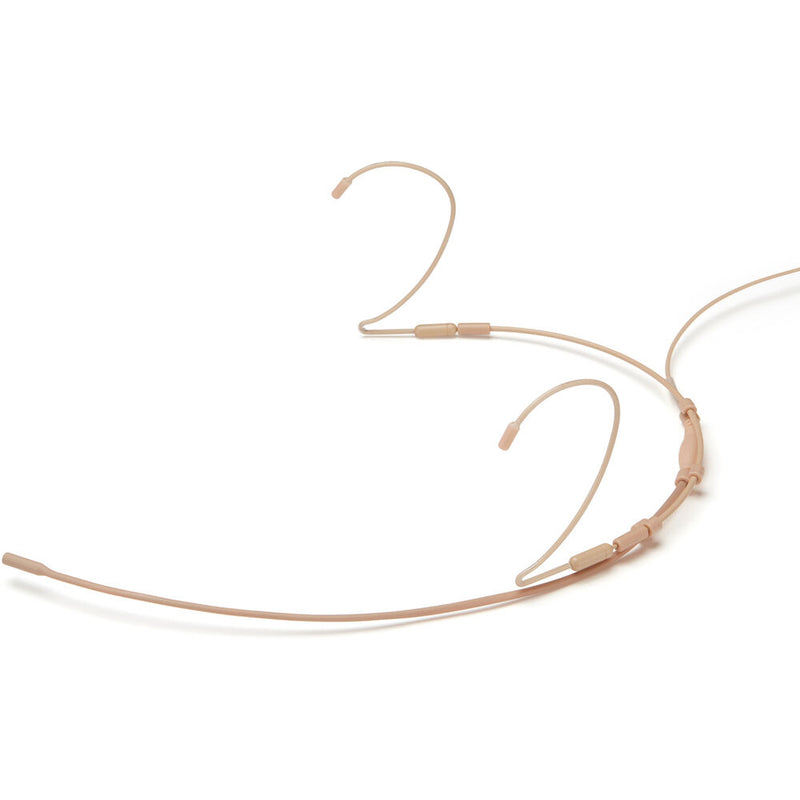 Point Source Audio Series9 Omni Headset Microphone with 4-Pin TA4F Connector for Shure Transmitters (Beige)