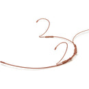 Point Source Audio Series9 Omni Headset Microphone with 4-Pin TA4F Connector for Shure Transmitters (Brown)