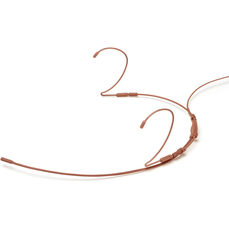 Point Source Audio Series9 Omni Headset Microphone with 4-Pin TA4F Connector for Shure Transmitters (Brown)