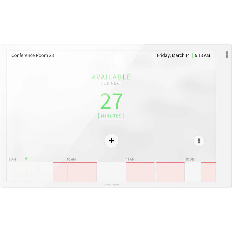 Crestron TSS-1070-W-S 10.1" Room Scheduling Touchscreen (White)