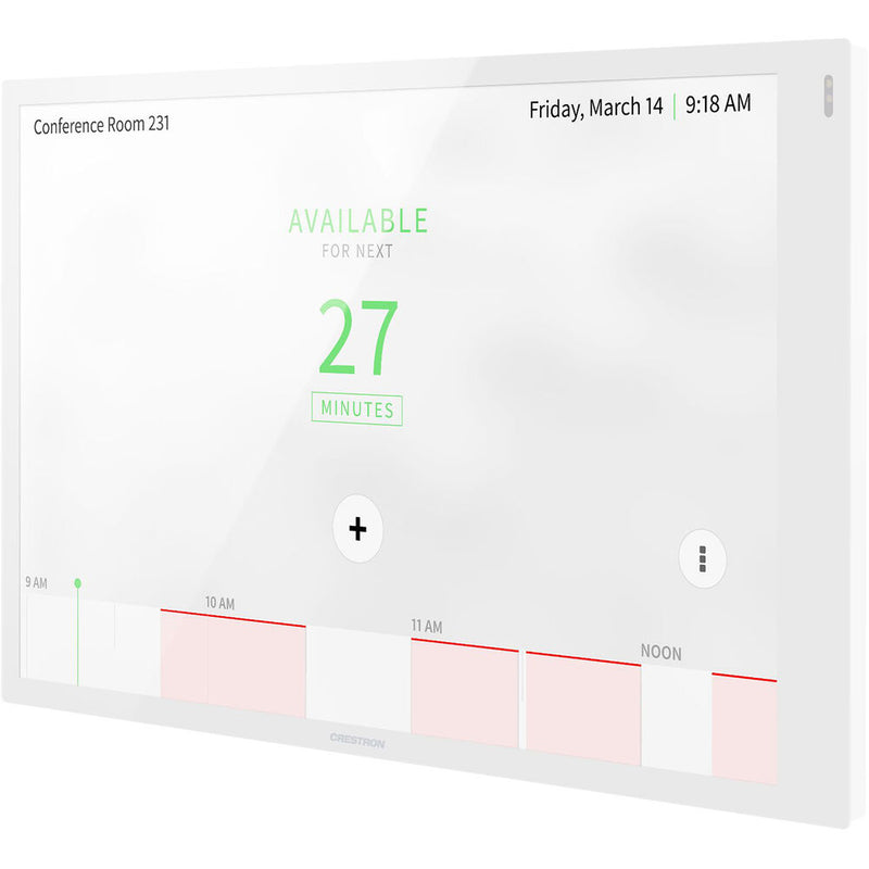 Crestron TSS-1070-W-S 10.1" Room Scheduling Touchscreen (White)