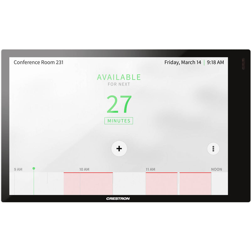 Crestron 7" Room Scheduling Touchscreen (Black)